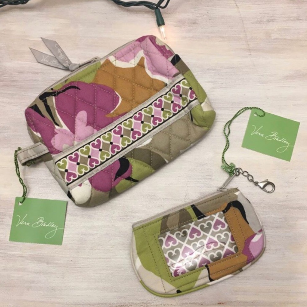 SOLD $45 VERA BRADLEY Matching Portobello Road Set